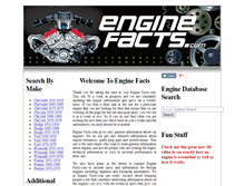 Tablet Screenshot of enginefacts.com